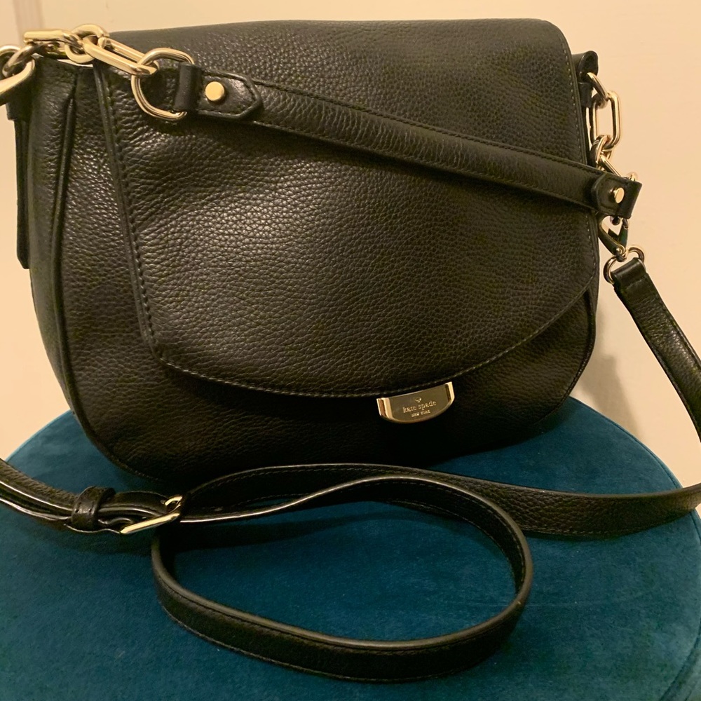 Black Kate Spade Leather Crossbody